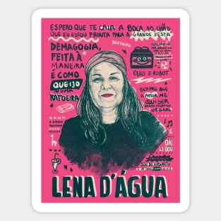 Lena d'Água Sticker